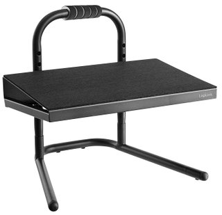 Non-slip Adjustable Footrest Black - Logilink ICA-FR 7