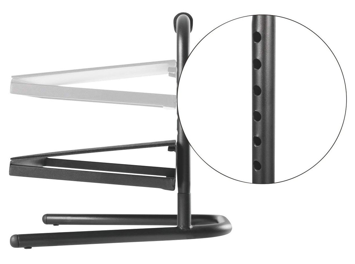 Anti-slip footrests Adjustable Black - Logilink ICA-FR 7