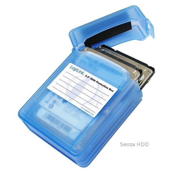 Scatola di Protezione per 2 HDD 2,5'' - Logilink ICA-HD 25B
