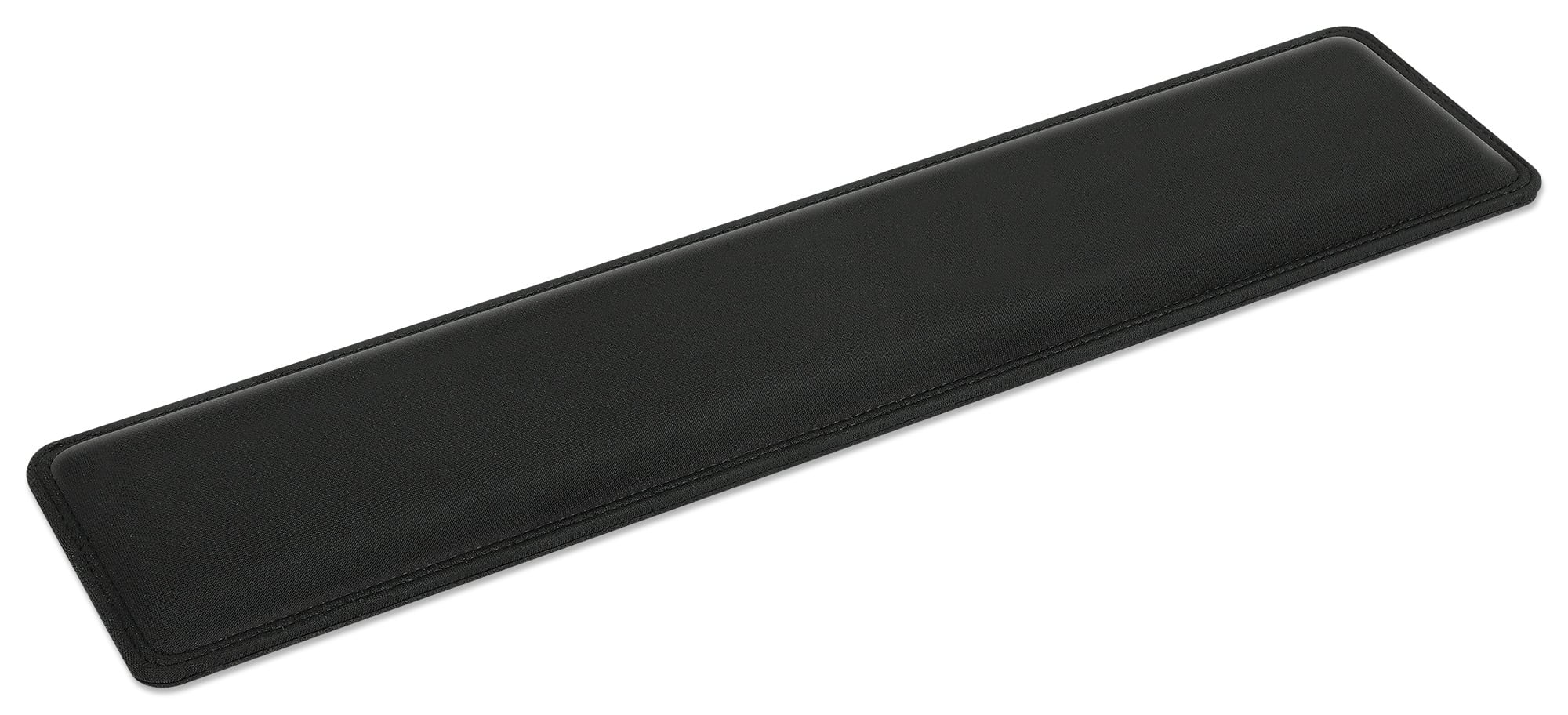 Tappetino Poggiapolsi Ergonomico in Gel per Tastiera Nero - Manhattan ICA-KP 10-BKMH