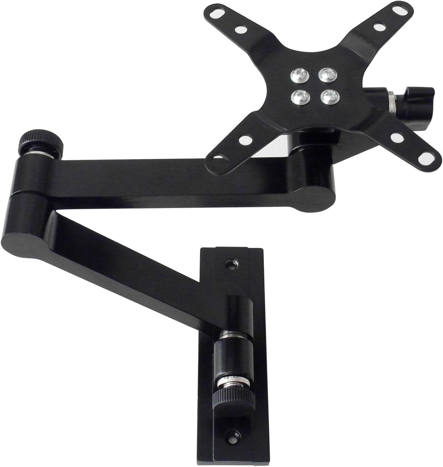 Supporto a muro per TV LED LCD 13-30'' inclinabile 3 snodi nero - Techly ICA-LCD 104BK