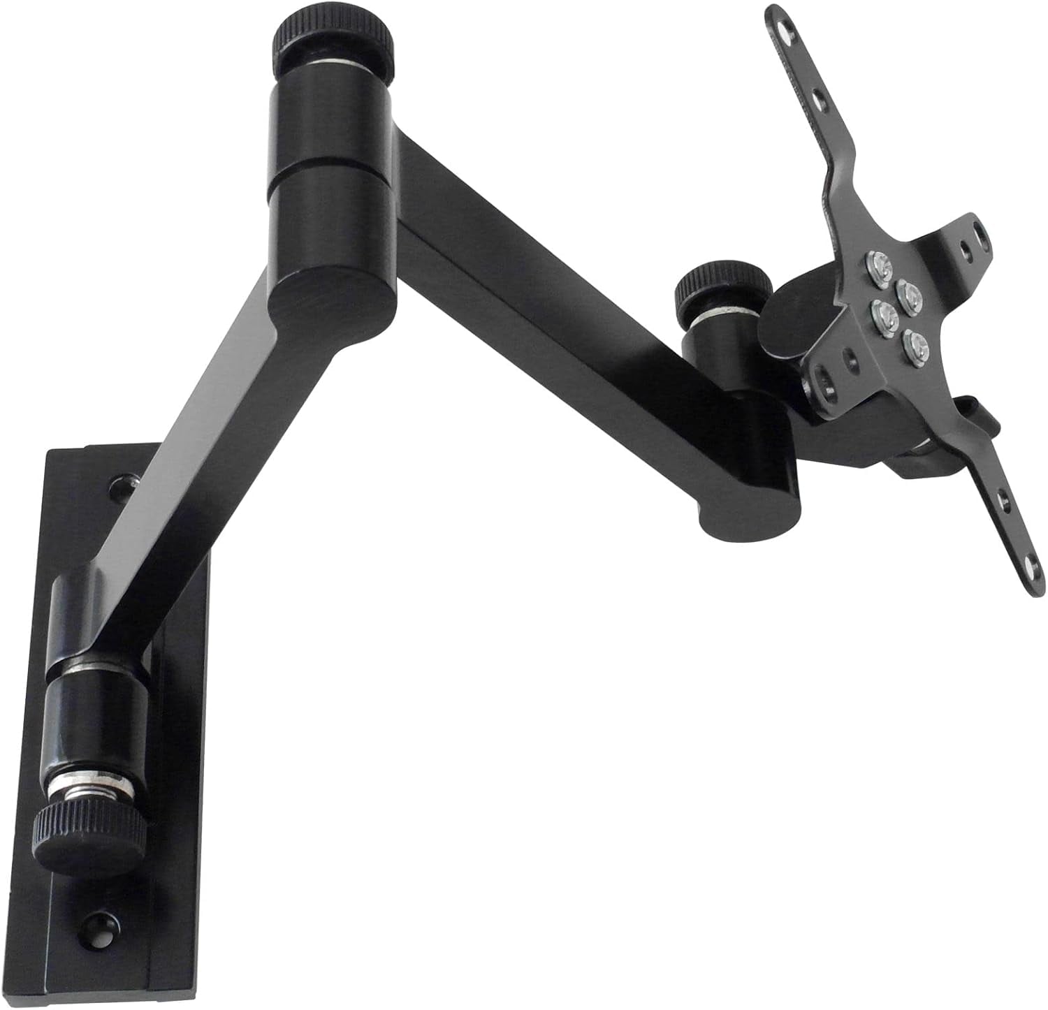 Supporto a muro per TV LED LCD 13-30'' inclinabile 3 snodi nero - Techly ICA-LCD 104BK