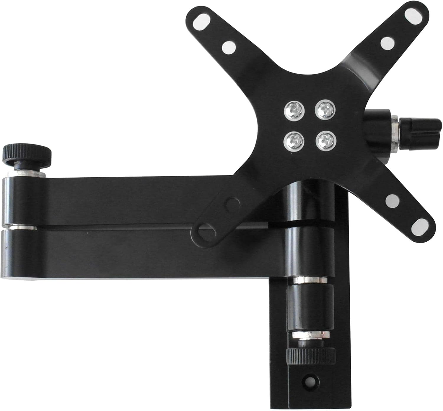 Supporto a muro per TV LED LCD 13-30'' inclinabile 3 snodi nero - Techly ICA-LCD 104BK