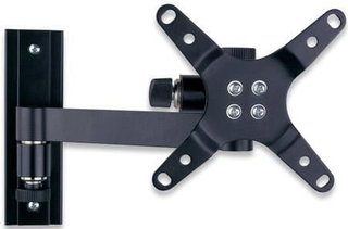Wall Mount for TV 13-30" Tilt 2 Joints Black - Techly ICA-LCD 105BK