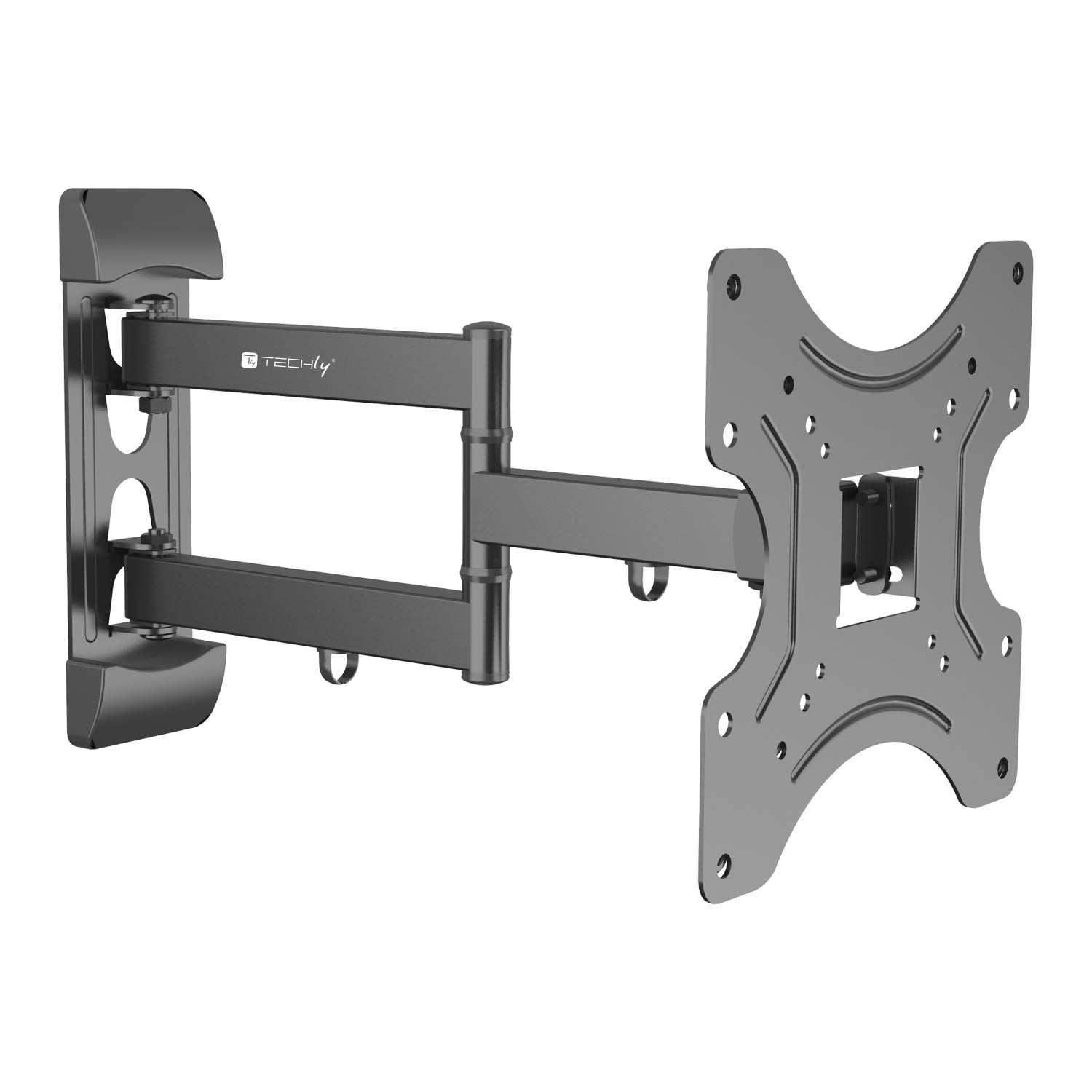 Supporto a Muro Universale 3 Snodi per TV LED-LCD 14-43'' Nero - Techly ICA-LCD 163