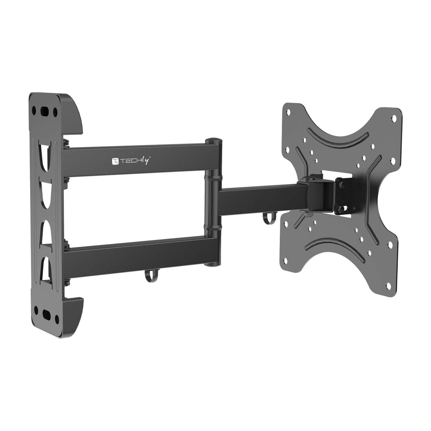 Supporto a Muro Universale 3 Snodi per TV LED-LCD 14-43'' Nero - Techly ICA-LCD 163