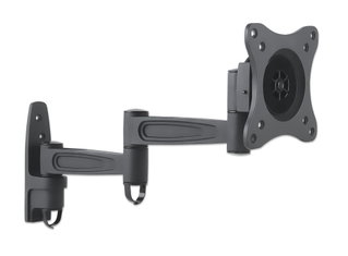 Supporto a Muro Universale Articolato per TV Flat-Panel 13-27" - Manhattan ICA-LCD 23LM