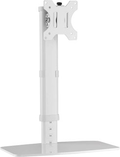 Table mount for monitors 17-27'' with White Base - Techly ICA-LCD 260