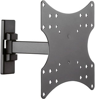 Supporto a Muro per TV 23-42" Inclinabile 2 Snodi Nero - Techly ICA-LCD 2901E