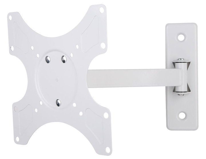 Supporto a Muro per TV LED LCD 19-37" Inclinabile 2 Snodi Bianco - Techly ICA-LCD 2901WH