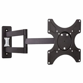 Wall Mount for LED LCD TV 19-37" Tiltable 3 Joints Black - Techly ICA-LCD 2903
