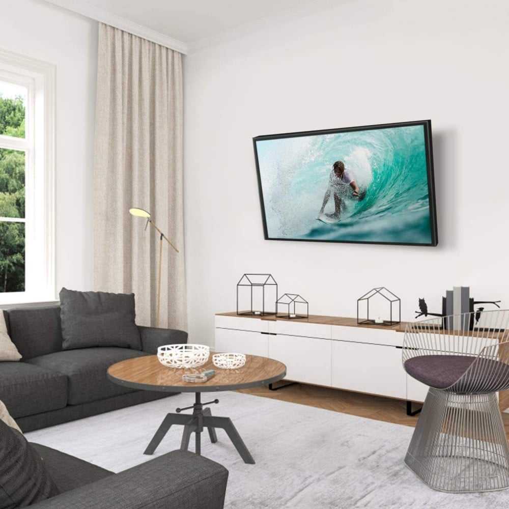 Supporto a muro per TV LED LCD 19-37'' inclinabile 3 snodi nero - Techly ICA-LCD 2903