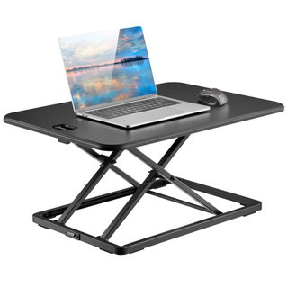 Sit Stand Desk Converter Height Adjustable Ultra Slim - Techly ICA-LCD 302