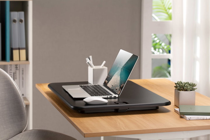 Convertitore da Scrivania Sit Stand Altezza Regolabile Ultra Slim - Techly ICA-LCD 302