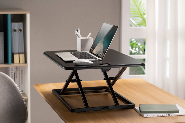 Convertitore da Scrivania Sit Stand Altezza Regolabile Ultra Slim - Techly ICA-LCD 302