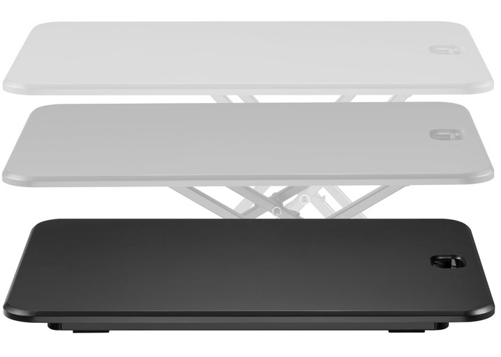 Convertitore da Scrivania Sit Stand Altezza Regolabile Ultra Slim - Techly ICA-LCD 302