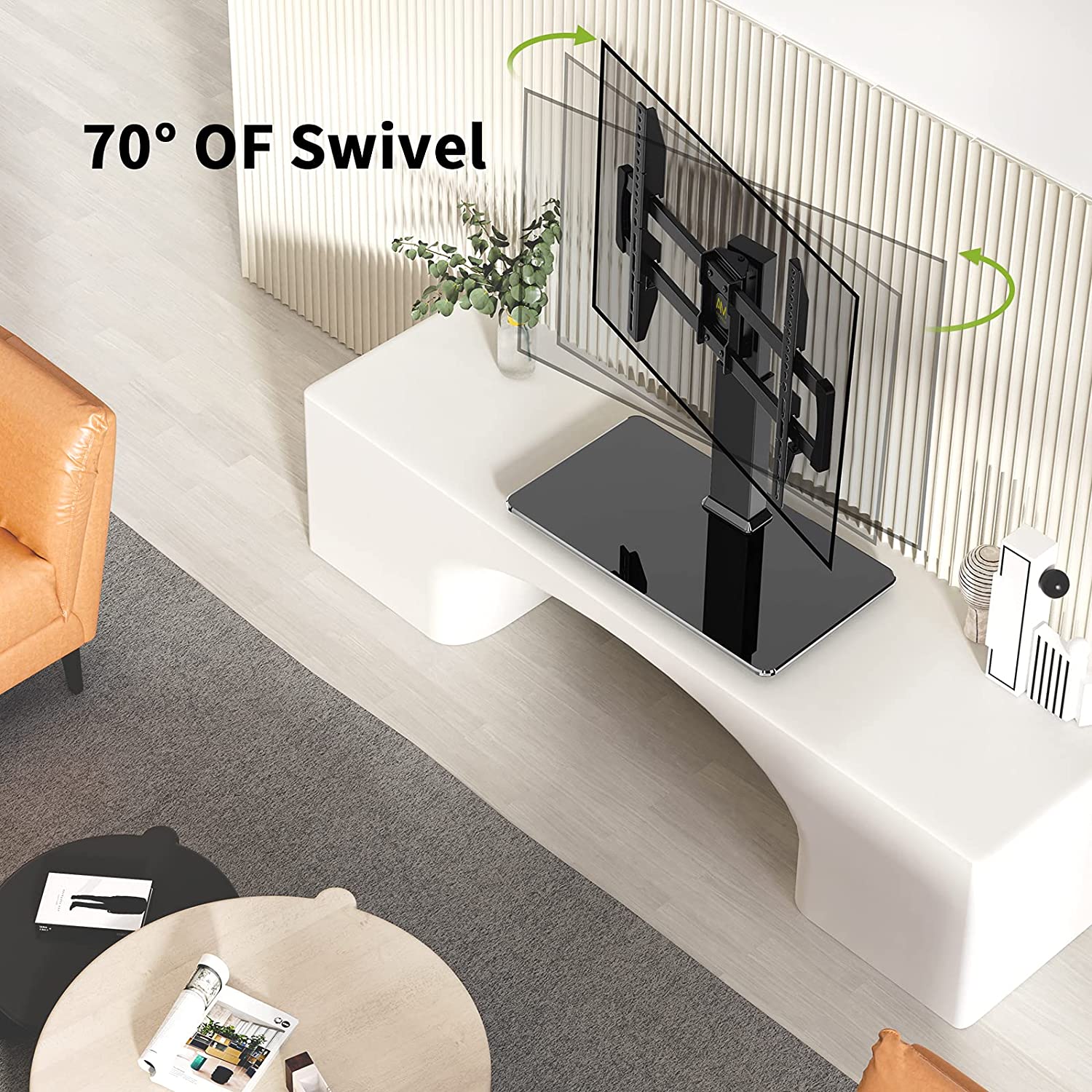 Supporto Universale da Tavolo per Monitor e TV da 32'' a 55'' - Techly ICA-LCD 323M