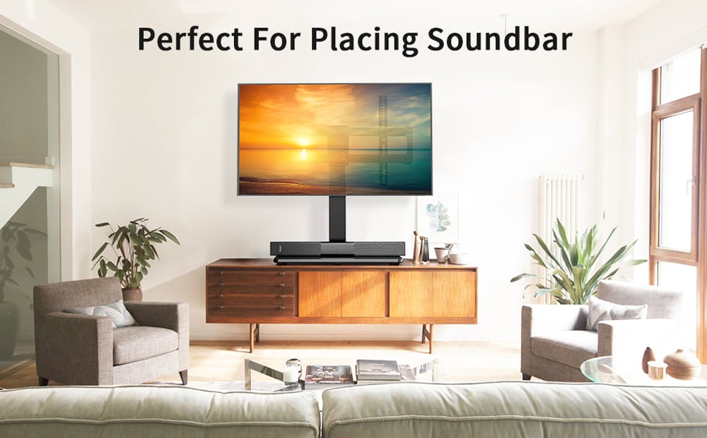 Supporto Universale da Tavolo per Monitor e TV da 32'' a 55'' - Techly ICA-LCD 323M