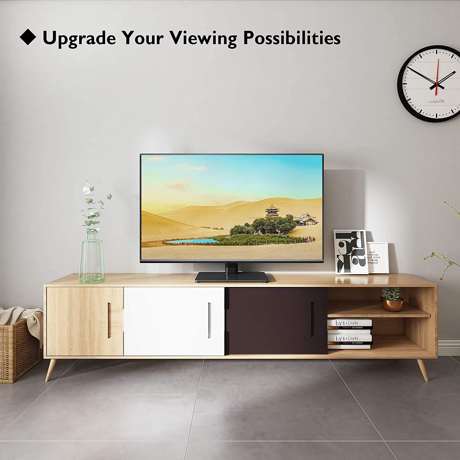Supporto Universale da Tavolo per Monitor e TV da 23'' a 43'' - Techly ICA-LCD 323S