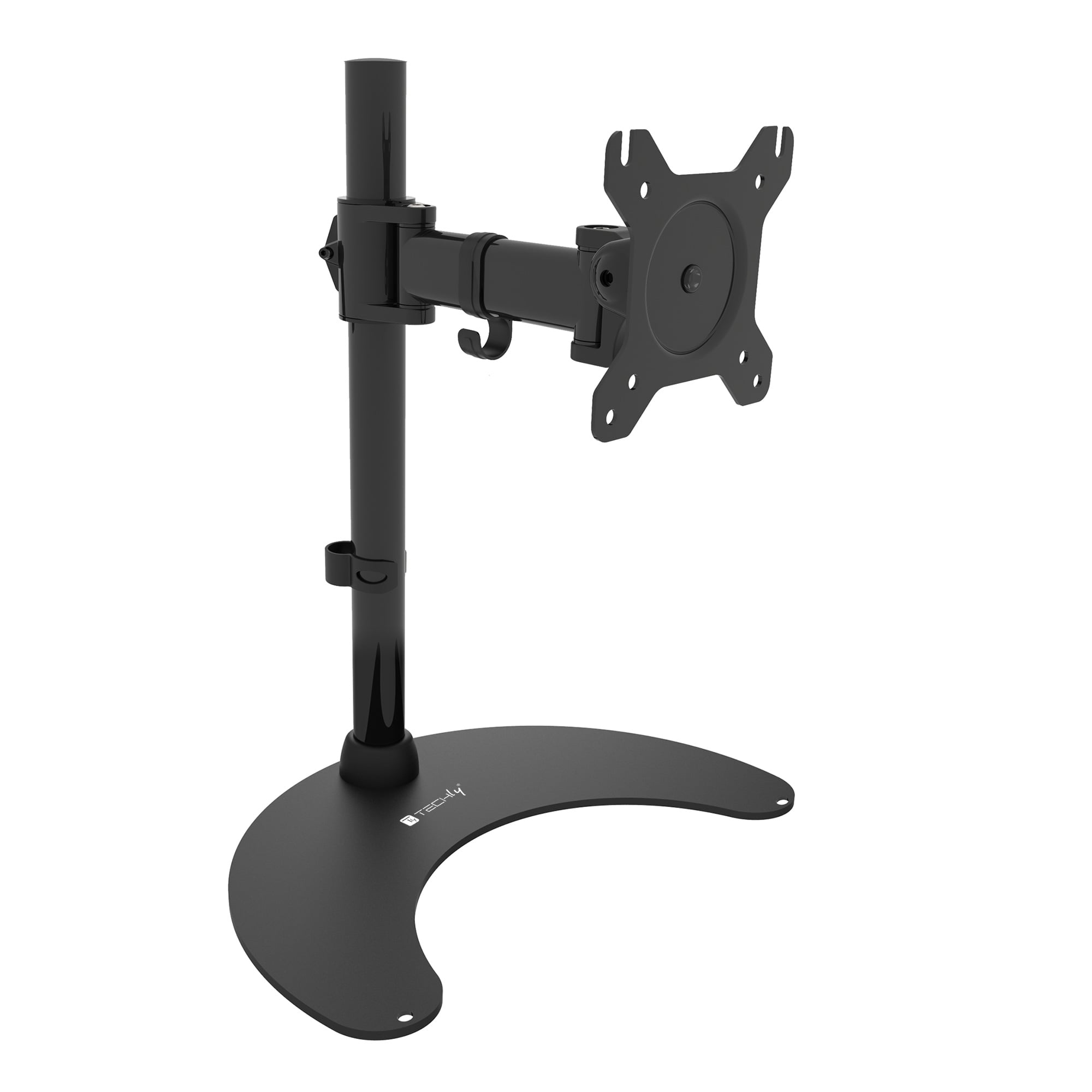 Supporto da scrivania per 1 Monitor LCD 13-27'' con base h.400mm - Techly ICA-LCD 3400