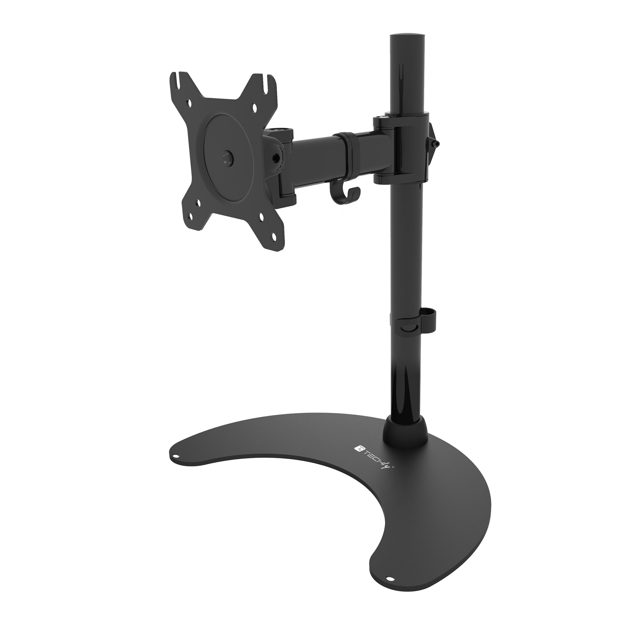 Supporto da scrivania per 1 Monitor LCD 13-27'' con base h.400mm - Techly ICA-LCD 3400