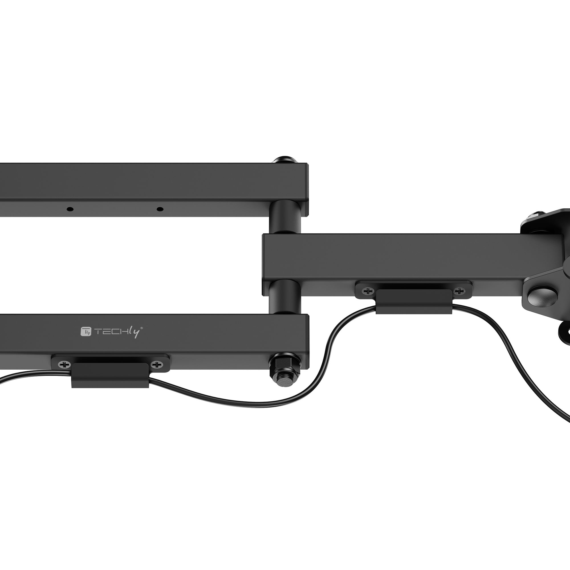 Supporto a Muro Universale 3 Snodi per TV LED-LCD 13-43'' Nero - Techly ICA-LCD 423