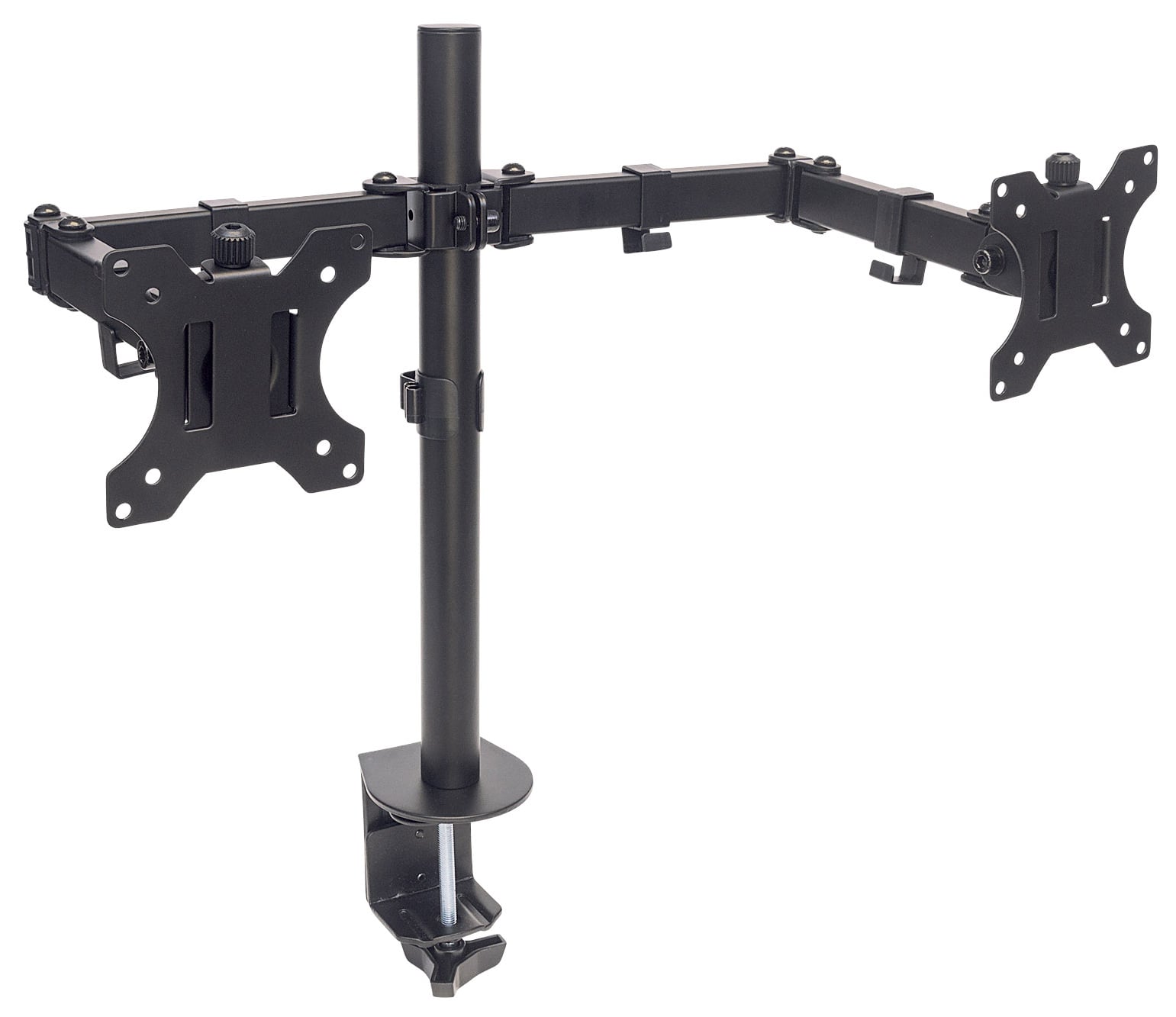 Supporto da Scrivania per 2 Monitor 13-32'' con Morsetto - Manhattan ICA-LCD 461-D