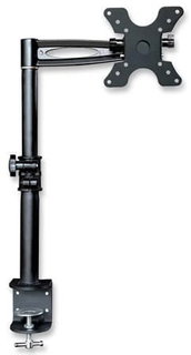 Desktop Monitor Mount 13-27" Medium Tilt Arm VESA - Techly ICA-LCD 501BK