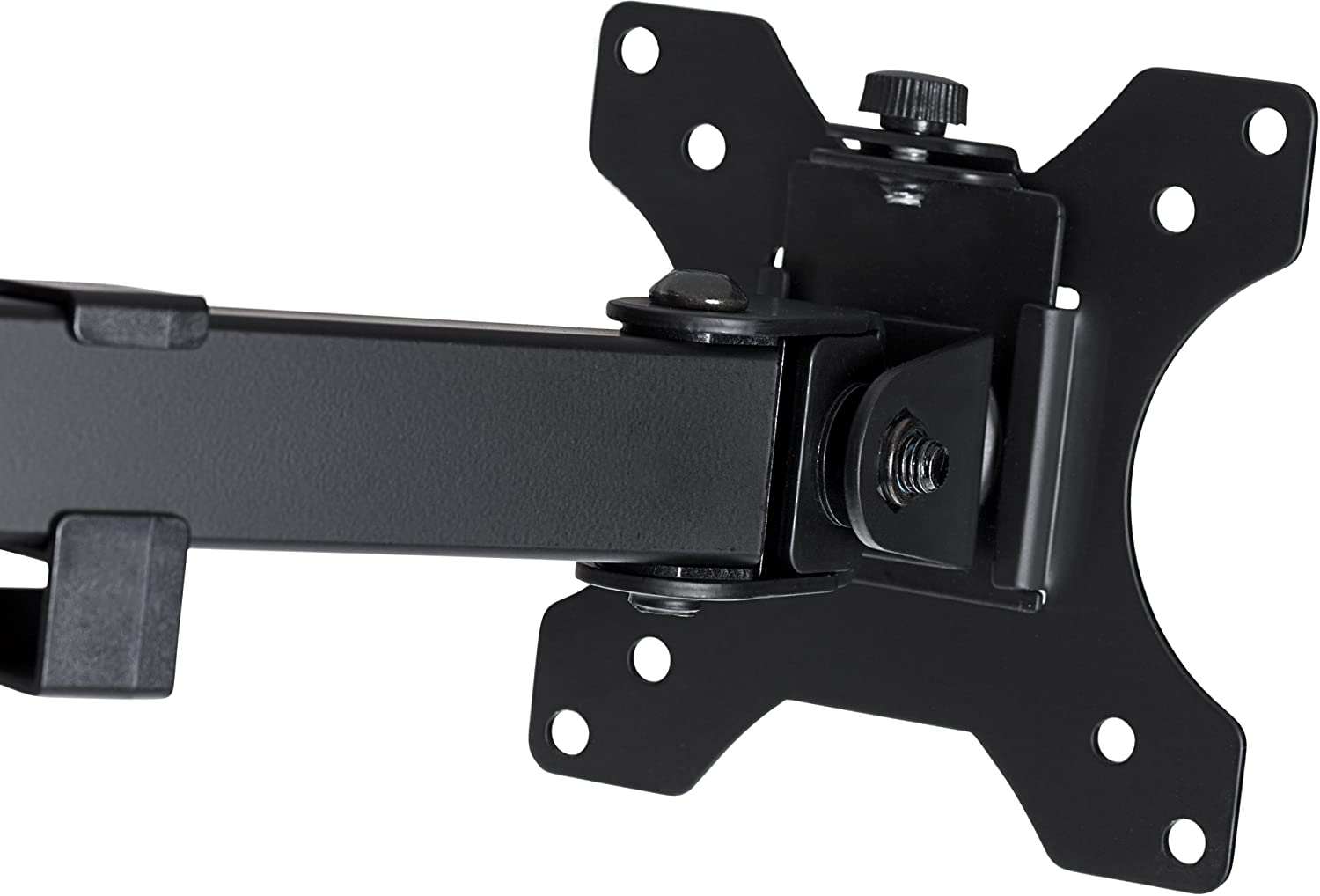 Supporto da Scrivania per Monitor 13-27'' Doppio Snodo di Regolazione - Techly ICA-LCD 503BK2