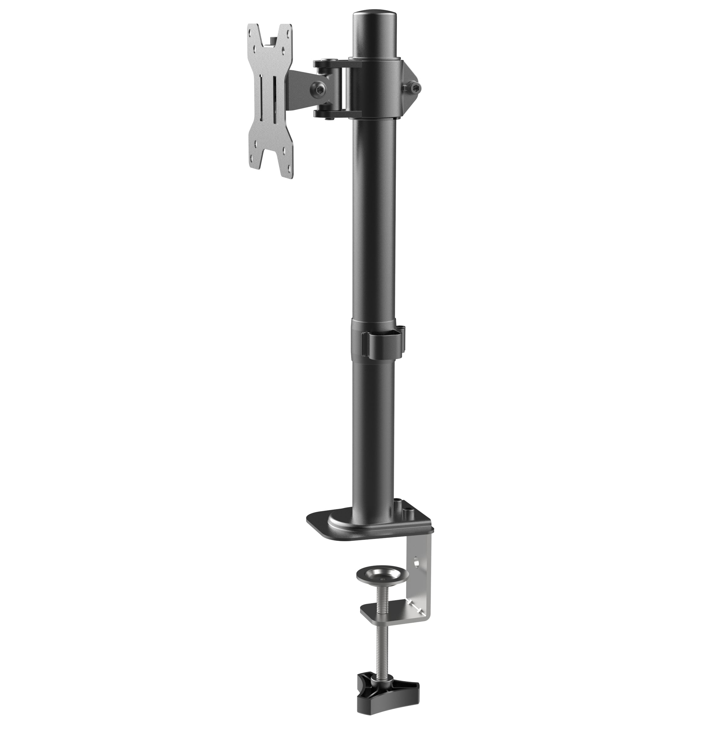 Supporto da Scrivania con Morsetto per Monitor 13-32'' Braccio Corto Inclinabile - Techly ICA-LCD 510BK