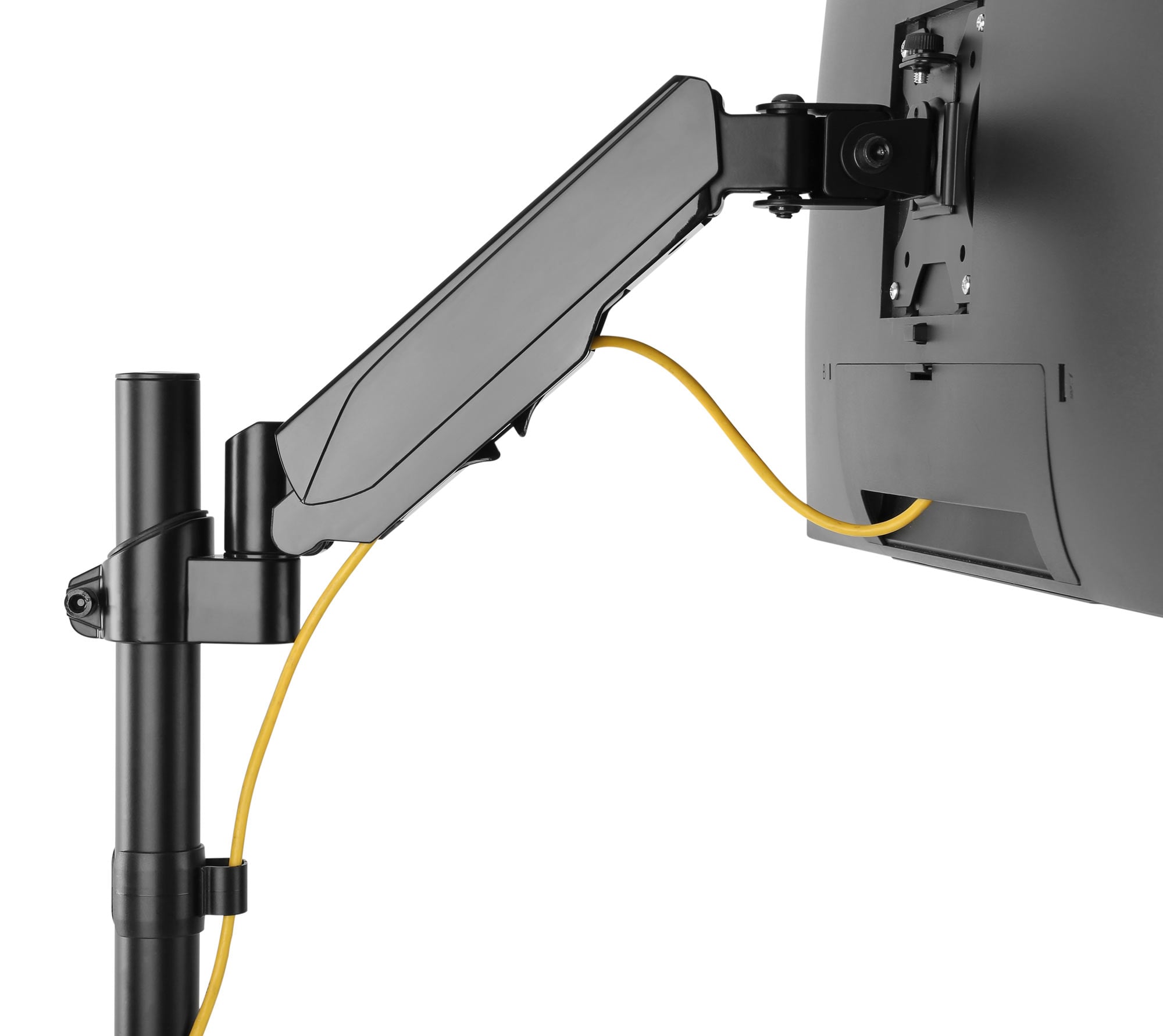 Supporto da Scrivania per Monitor 17-32'' con Molla a Gas Estensione 306 mm - Techly ICA-LCD 515B