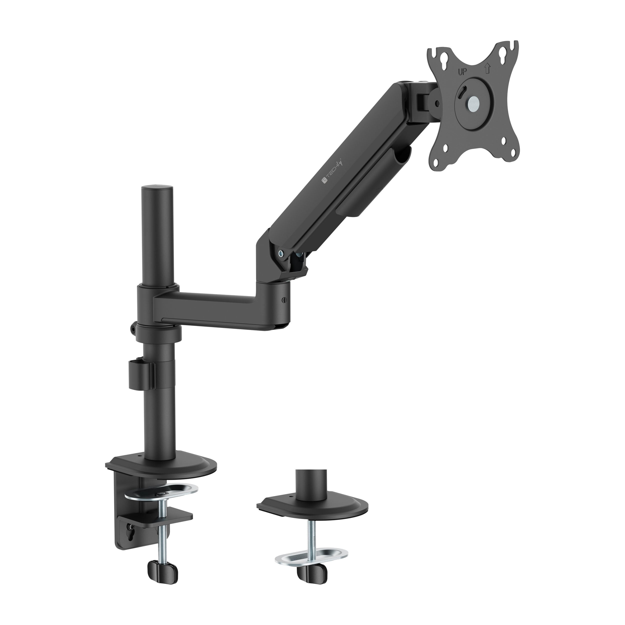 Supporto da Scrivania per Monitor 17-32'' con Molla a Gas Estensione 501 mm - Techly ICA-LCD 519B