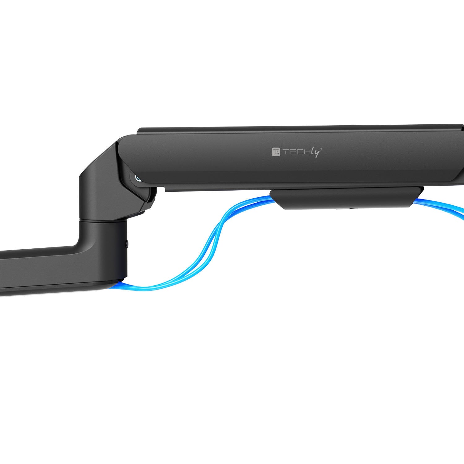 Supporto da Scrivania per Monitor 17-32'' con Molla a Gas Estensione 501 mm - Techly ICA-LCD 519B