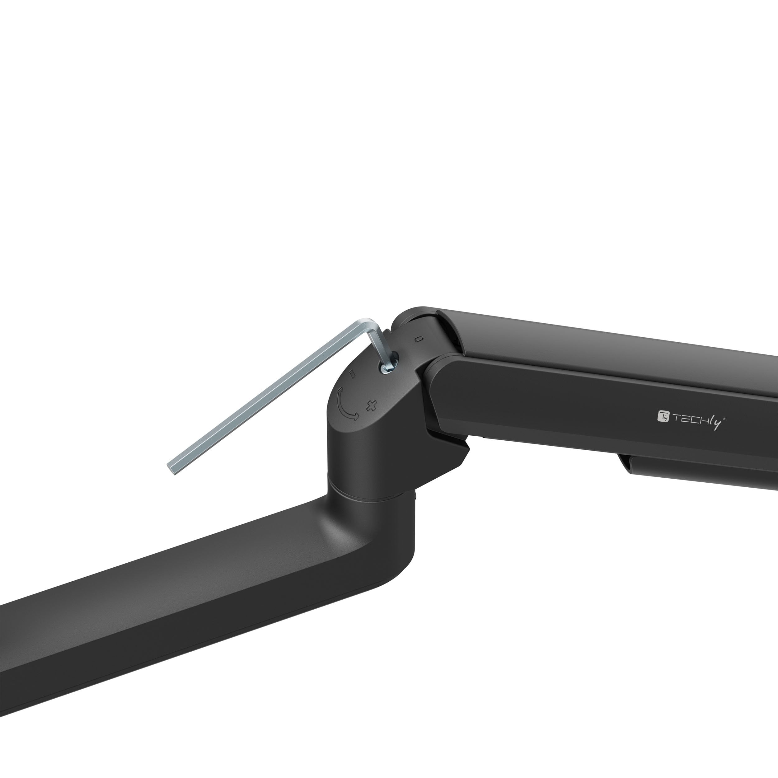 Supporto da Scrivania per Monitor 17-32'' con Molla a Gas Estensione 501 mm - Techly ICA-LCD 519B
