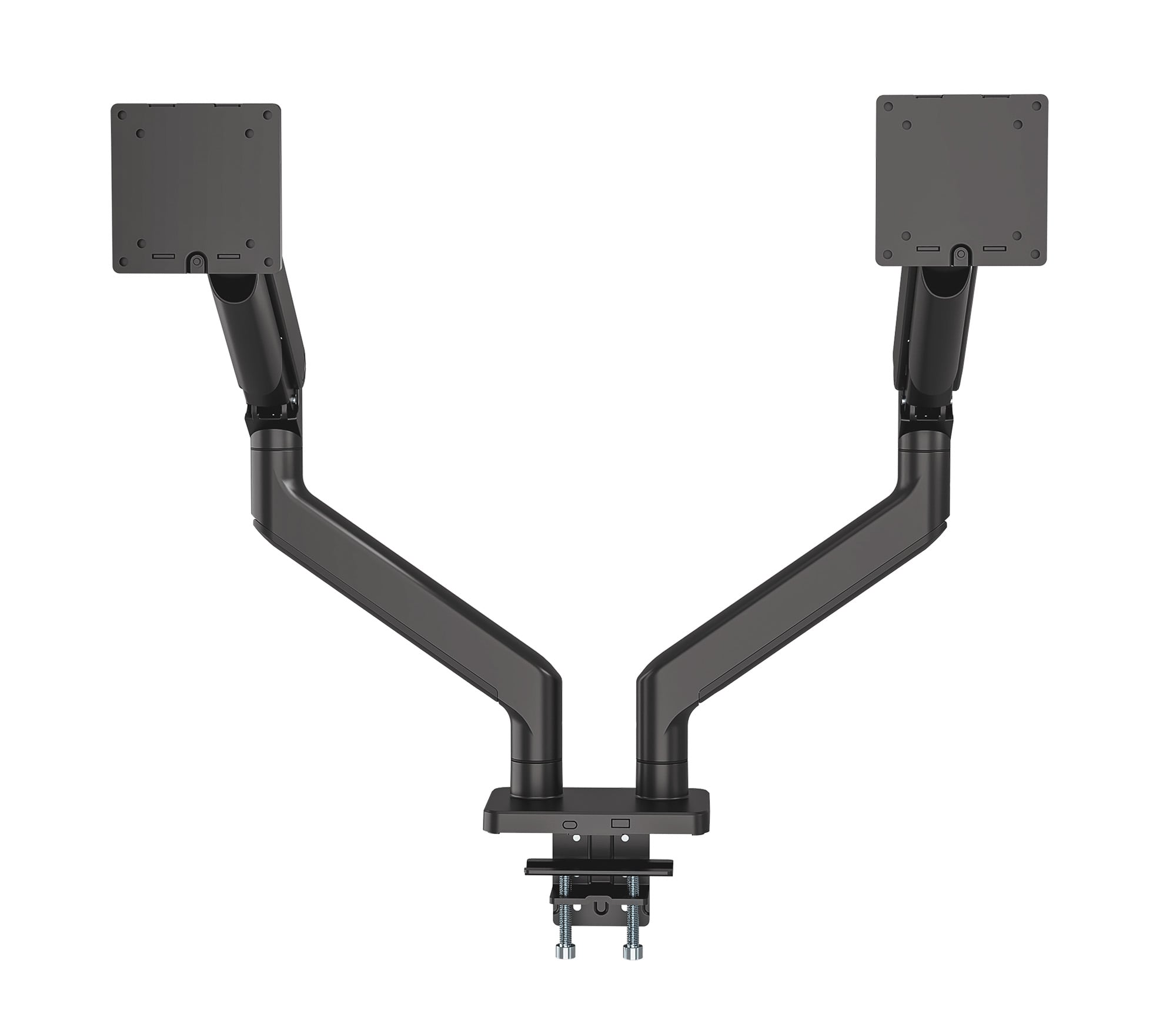 Supporto da Scrivania per Doppio Monitor 17-45'' con Molla Meccanica in Alluminio - Manhattan ICA-LCD 545