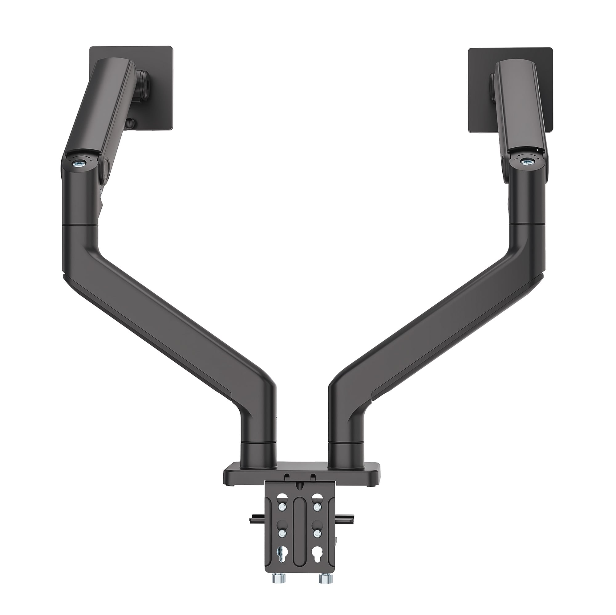 Supporto da Scrivania per Doppio Monitor 17-45'' con Molla Meccanica in Alluminio - Manhattan ICA-LCD 545