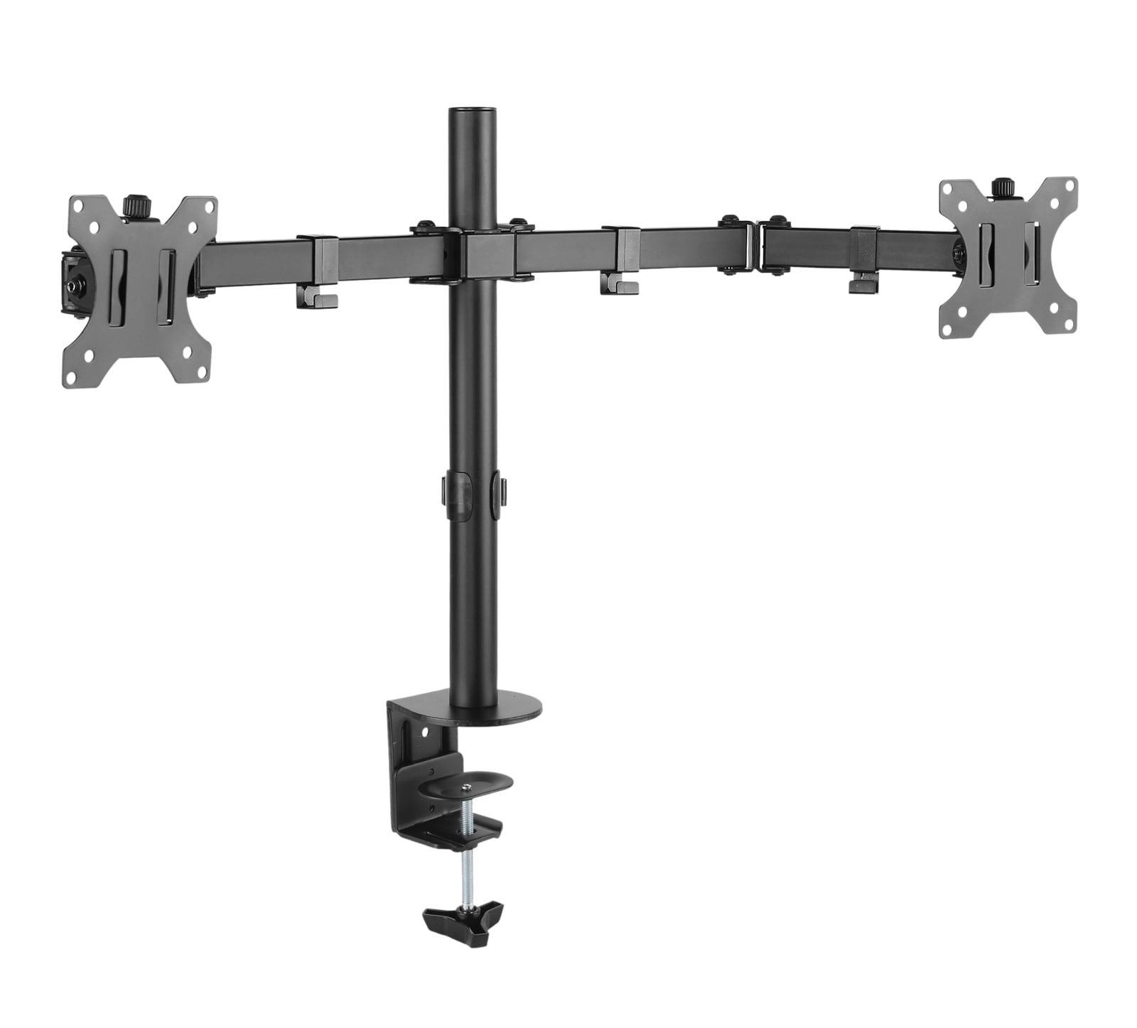 Supporto da Scrivania per 2 Monitor 13-32'' a Morsetto - Techly ICA-LCD 582-D