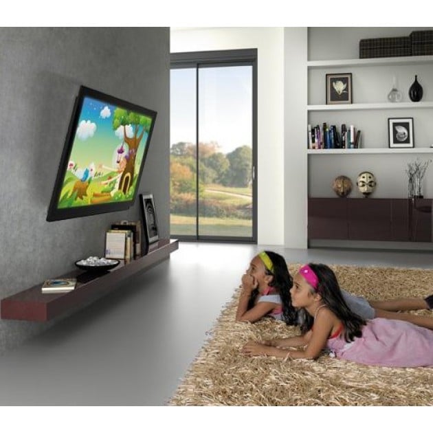 Supporto a Muro Inclinabile per TV 17-42'' Nero - Techly ICA-LCD 902