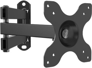 Supporto a Muro per TV LED LCD 13-30" Full-Motion Nero - Techly ICA-LCD 923B