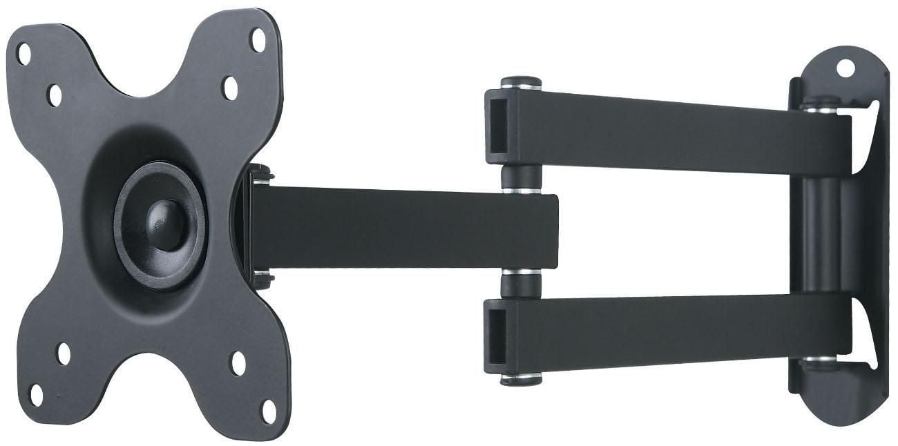 Supporto a Muro per TV LED LCD 13-30'' Full-Motion Nero - Techly ICA-LCD 923B