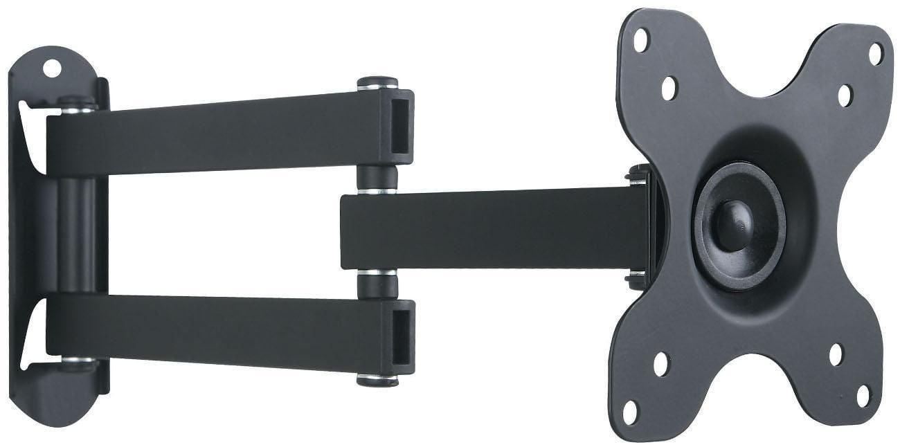 Supporto a Muro per TV LED LCD 13-30'' Full-Motion Nero - Techly ICA-LCD 923B