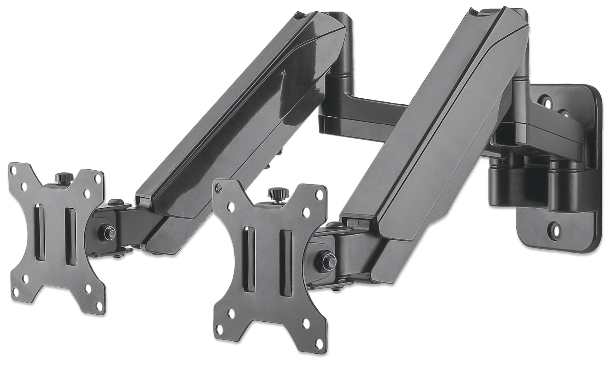 Staffa a Muro con Molla a Gas per due Monitor 17-32'' - Manhattan ICA-LCD G27MH