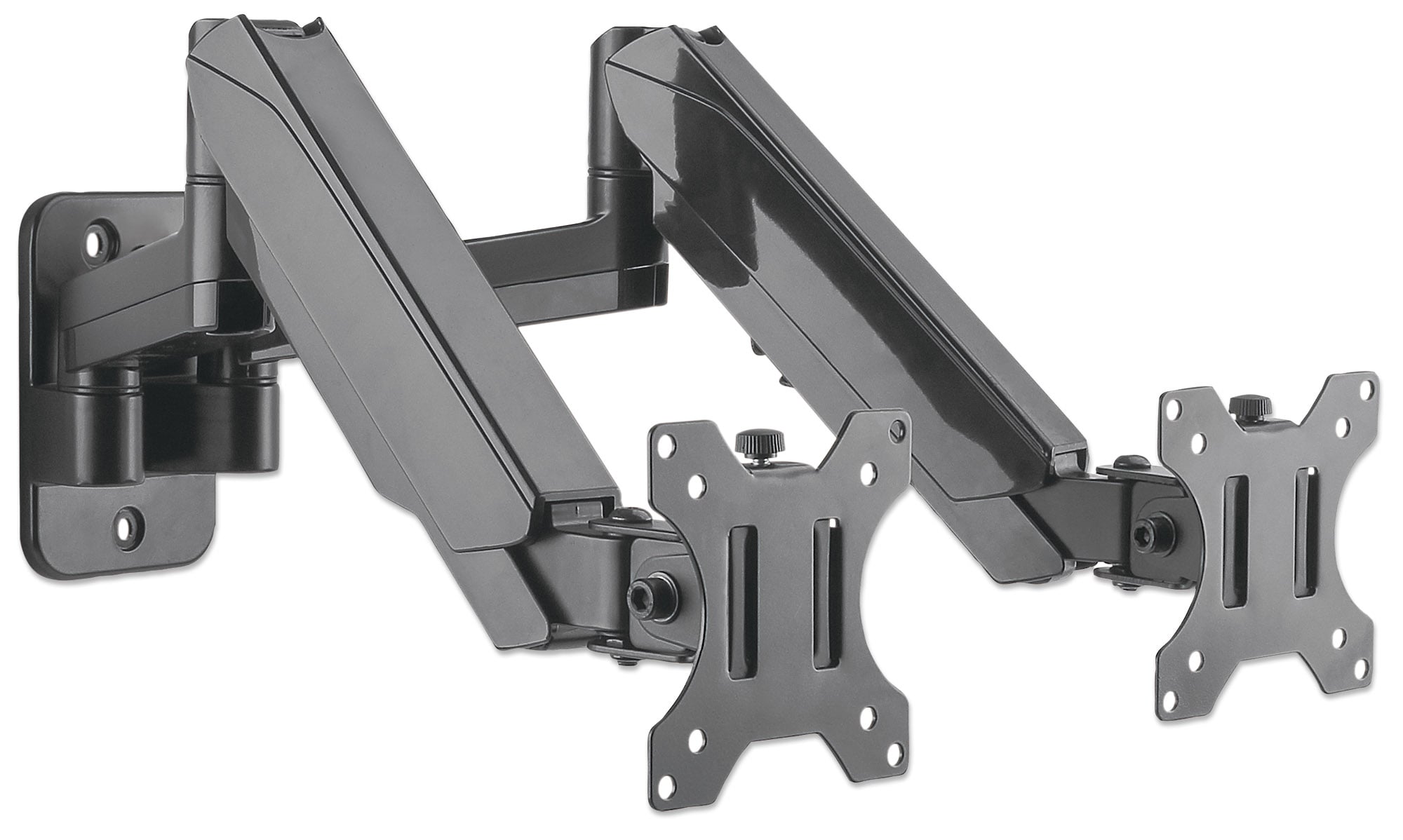 Staffa a Muro con Molla a Gas per due Monitor 17-32'' - Manhattan ICA-LCD G27MH