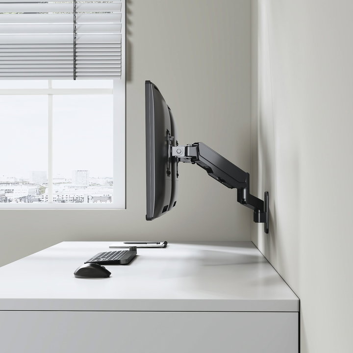 Staffa a Muro con Molla a Gas per Due Monitor 17-32" - Manhattan ICA-LCD G27MH