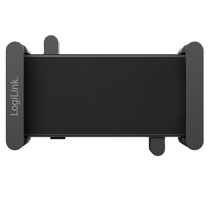 Supporto a Pinza VESA 75x75 per Smartphone e Tablet 4,7''-15'' 1kg max. Nero - Logilink ICA-LCD TABBK