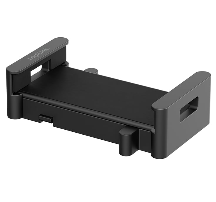 Supporto a Pinza VESA 75x75 per Smartphone e Tablet 4,7''-15'' 1kg max. Nero - Logilink ICA-LCD TABBK