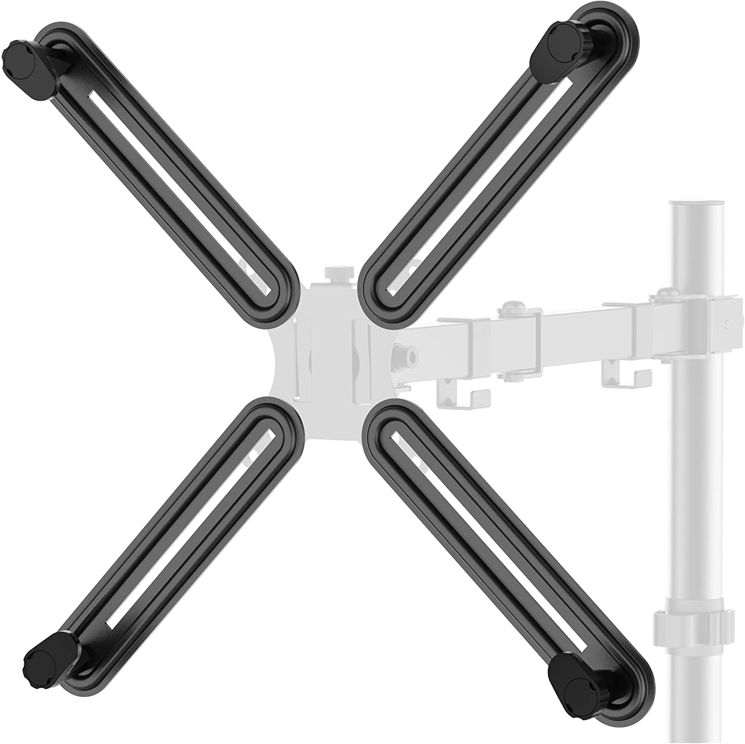 Kit Adattatore di Montaggio Non VESA per Monitor 13-27'' - Techly NP ICA-LCD VESA-M100