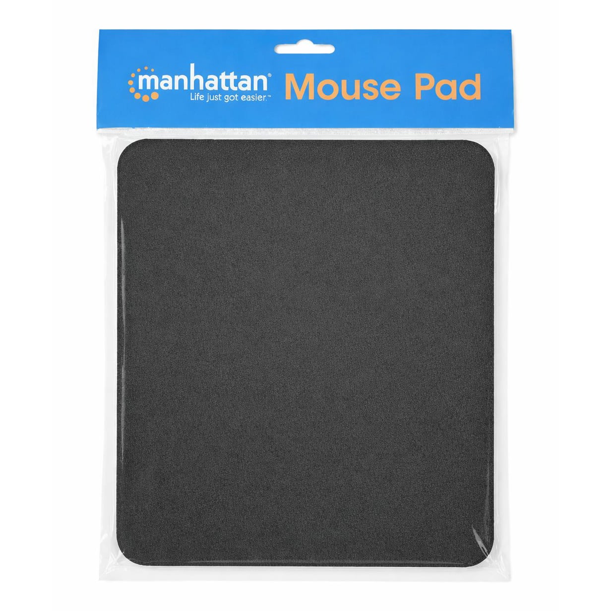 Tappetino Manhattan per Mouse, 6 mm, Nero - ICA-MP 11-BLAC