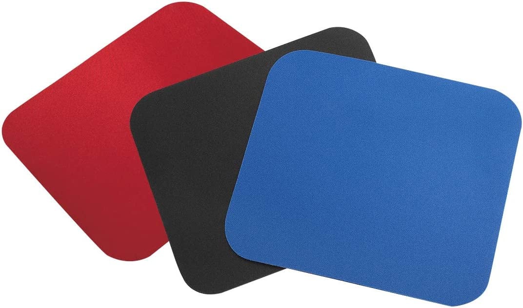Tappetino Manhattan per Mouse, 6 mm, Nero - ICA-MP 11-BLAC