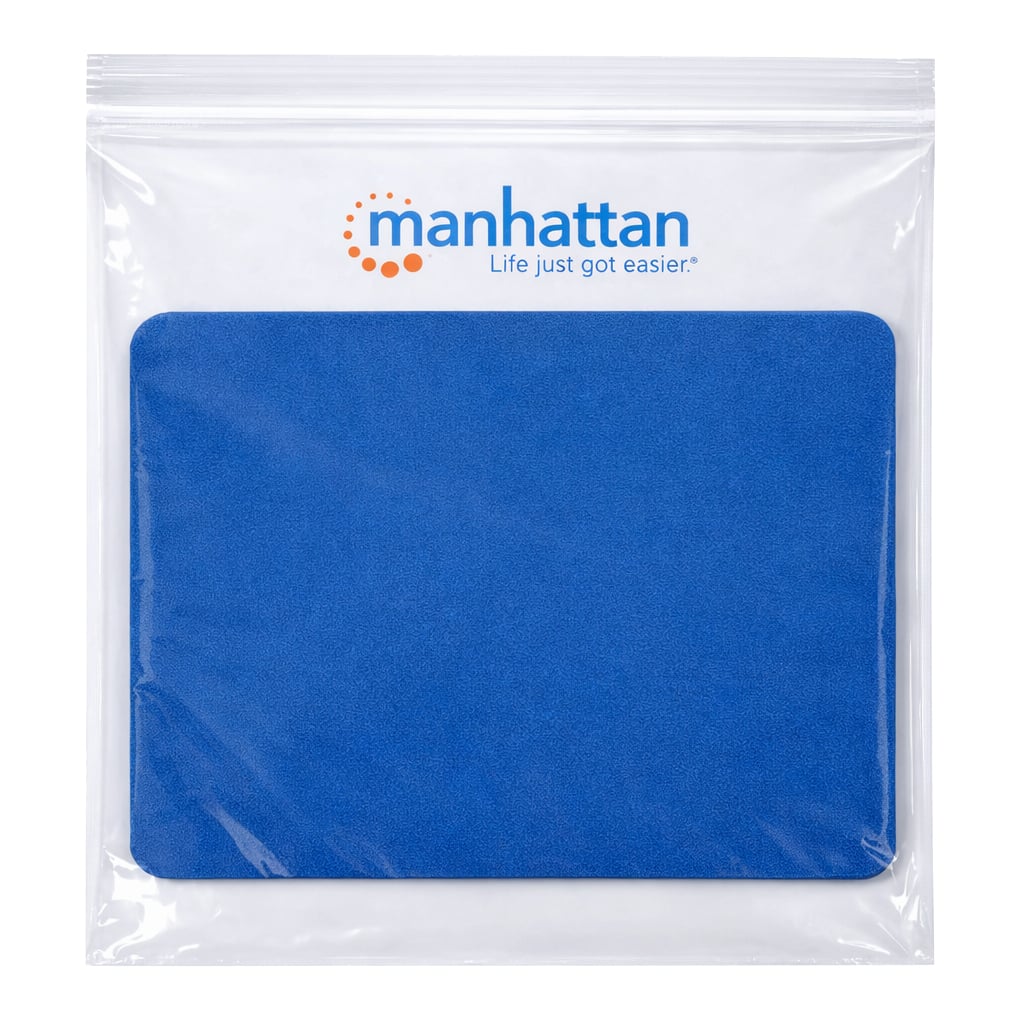 Tappetino in Gomma, 6 mm, Bulk, Blu - Manhattan ICA-MP 30-BLUE